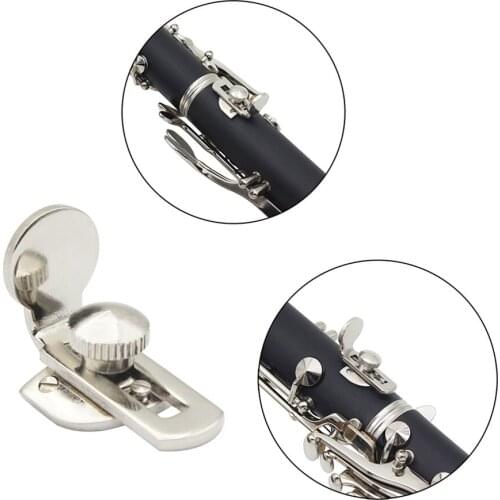 Clarinet Thumb Rest With Durable Screws Plated Brass Thumb Rest Clarinet Accessories