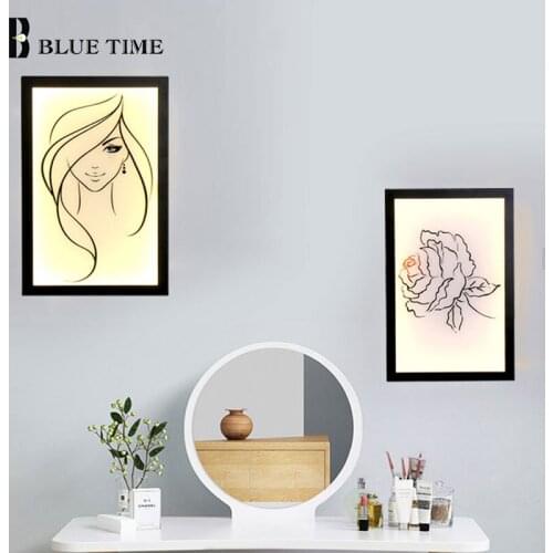 Modern LED Wall Light Indoor Sconces Wall Lamps for Living Room Bedside Light Bedroom Dining Room Corridor Aisle Lighting Lustre