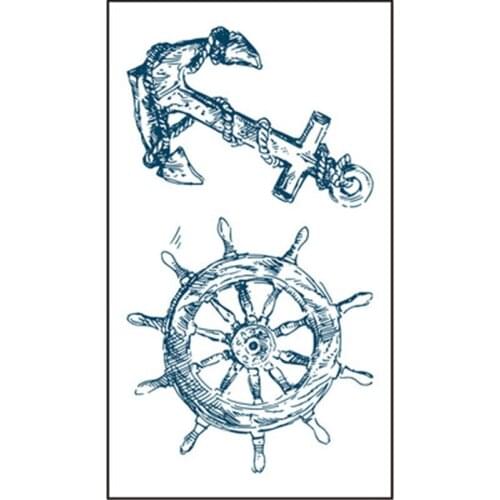 5pcs/lot Temporary Tattoo Sticker New Design Abstract Figure Body Art Waist/ Arm Tattoo for Kids and Adults