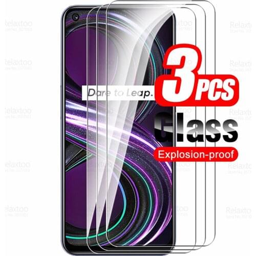 3pcs Tempered Glass For Oppo Realme 8s 5G Protective Glass Realme8s RMX3381 6.5" Relme Realmy 8 S S8 Screen Protector Phone Film
