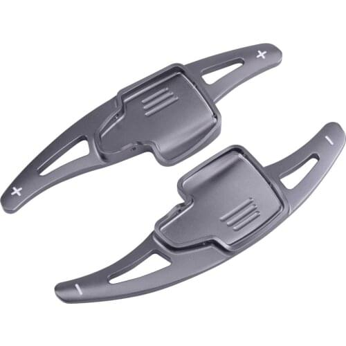 2Pcs GSD Aluminum alloy Car Steering Wheel Shift Paddle Shifter Extension for Ford Ecosport Focus Kuga