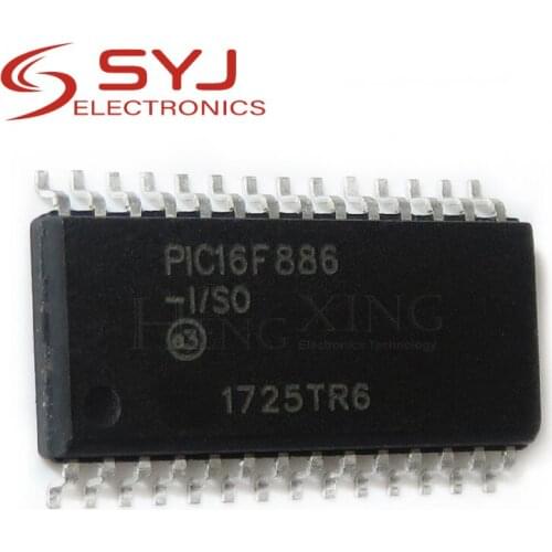 5pcs/lot PIC16F886-I/SO PIC16F886 SOP-28 In Stock