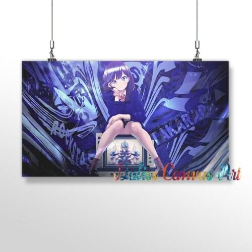 Anime Rikka Takarada Poster Pictures Home Decoration Manga Paintings Canvas HD Prints Wall Art Modular Living Room Framed