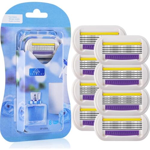 RZR IGUETTA Pink Disposable Razors Are Safe And Convenient To Carry And Shaving Womens Razors Three Packs Razorblade