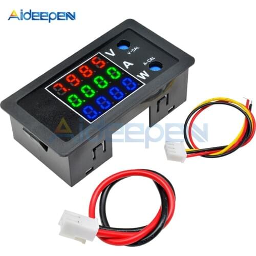 0.28" LED Digital Voltmeter Ammeter Car Motocycle Voltage Current Meter Volt Detector Tester Monitor Panel Red Green Blue 10A