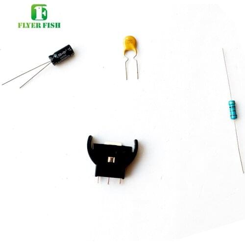 DC PCB PORT KIT Battery Holder Resettable fuse Resistor Capacitor For Dreamcast Controller Port Fix