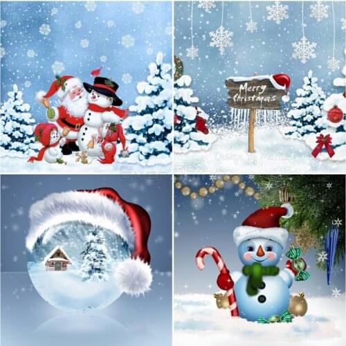 EverShine 5D Diamond Painting Full Drill Square Christmas Picture Of Rhinestones Diamond Mosaic Full Set Winter Holiday Gift
