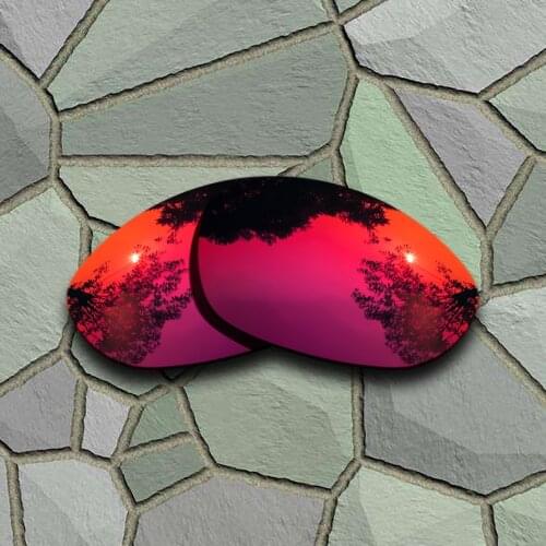 Violet Red Sunglasses Polarized Replacement Lenses for Oakley X Metal XX