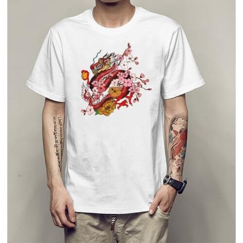 T Shirt For Men Harajuku Japanese Streetwear Cotton Graphic MenS T-Shirt With Print Male Streetwear Aesthetic Tee T Shirt FF