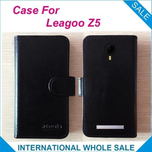 Hot! Leagoo Z5 Case,6 Colors High Quality Original Leather Exclusive Cover For Leagoo Z5 Cover Phone Bag Tracking