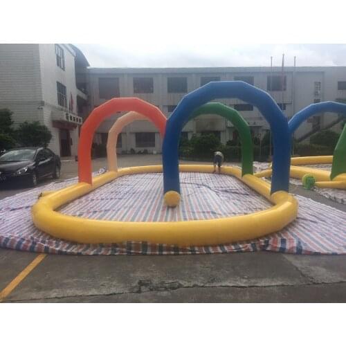 2016 new Factory direct Inflatable soccer field Inflatable track KYG-92
