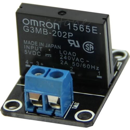 5V 1 Channel SSR High Level Solid State Relay Module 250V 2A