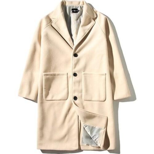 Oharishu Mens Wool Coats