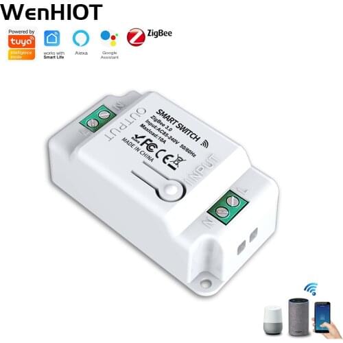 Tuya ZigBee Smart Home Automation DIY Switch Smart Life APP Wireless Remote Controller Light Switch Works with Alexa Google Home