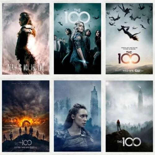 Movie Star Poster And Print Hot Tv Series Show The New Season Art Painting Vintage Canvas Wall Living Room Home Decor Picture