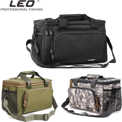 Square Canvas Lure Crossbody Bag Fishing Bag Oxford Cloth Outdoor Photography Fishing Tackle Free Shipping
