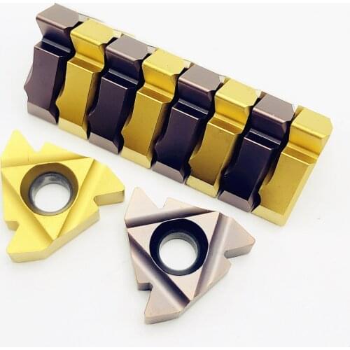 Carbide thread insert 22ER AG60 VP15TF / UE6020 / US735 metal turning tool CNC machine milling cutter right knife thread insert