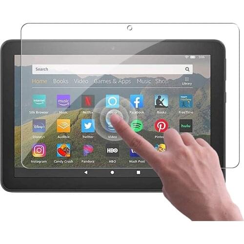 For Amazon Fire HD 8 Plus 2020 9H Tempered Glass Screen Protector For Amazon Fire HD 8 8Plus 2020 Protective Tablet Glass