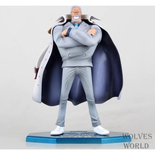 1 Pcs Anime Marine Vice Admiral Monkey D Garp POP Collectible Action Figures PVC Model Toys For Christmas Gifts 23 CM