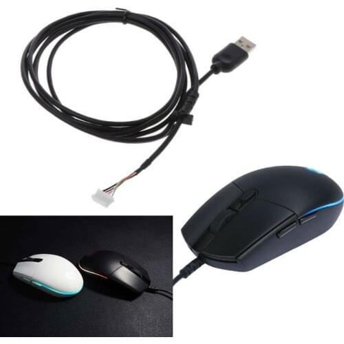 1PC Replacement Durable USB Mouse Cable Mouse Lines for Logitech G102 G PRO Wired Mouse Cable