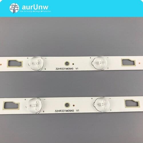 Led backilght 32HR331M09A5 V1 Led strip 1pcs=580MM 9Led lamps 1 set = 2 Pieces D32TS7202