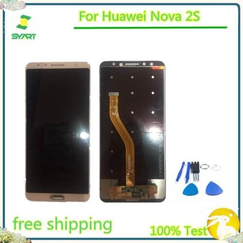 6.0'' Touch Screen LCD Display Digitizer Assembly HWI-AL00 Touch Screen Panel Glass Assembly For Huawei Nova 2S lcd screen