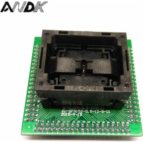 QFN socket IC Test Adapter Pitch 0.5mm IC550-0324-007-G Programming Socket Size 5*5 Flash Adapter QFN32 MLF32 Burn in Socket