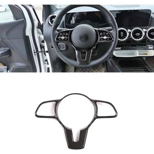 Car Steering Wheel Trim frame For Mercedes Benz A B C E G CLA CLS GLC GLE GLS GLB W177 W247 W205 W213 C257 X253 W167 W463 X247