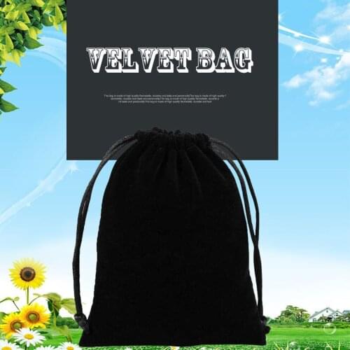 5pcs/lot 7x9cm Velvet Bags & Pouches Jewelry packaging fit bracelet & necklace charm bead Drawstring bags Customize Print Logo