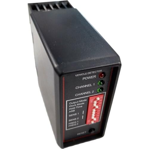 Barrier Gate Vehicle Loop Detector Dual Channel / Relay Adjustable Sensitivity loop detector