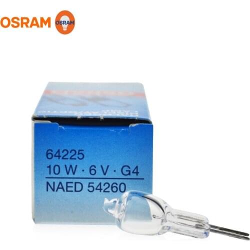 Original Germany JC 6V20W G4 ESB halogen lamp 6V 20W 2 pins capsule microscope bulb free shipping-10pcs