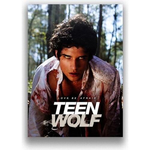 Teen Wolf Movie Printed 11CT Cross Stitch Embroidery Kit DMC Threads Craft Handicraft Handiwork Knitting Magic For Decor