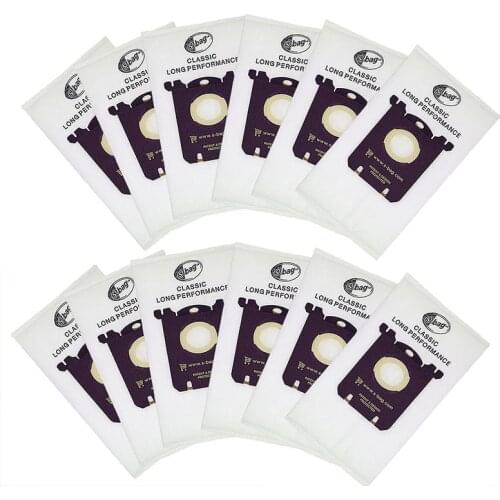 10 pcs/lot dust bag for Electrolux E201B for Philips FC8021 Dust S-bag GR201 AEG Bags s-bag FC9000 FC9049 HR8500 HR8350 FC9150