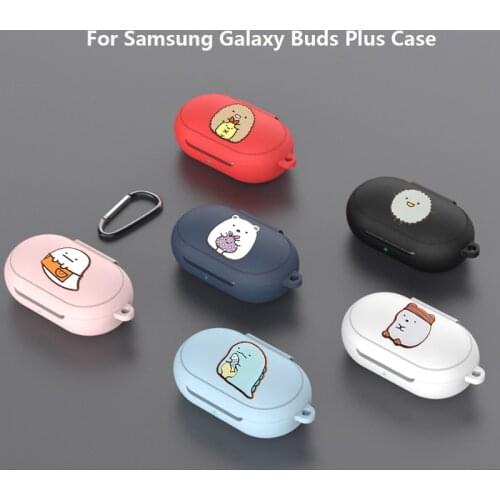 Cute Cartoon Style Case For Samsung Buds & Buds+ Wireless Earphone Full Case Cover TPU Silicone Protective Funda