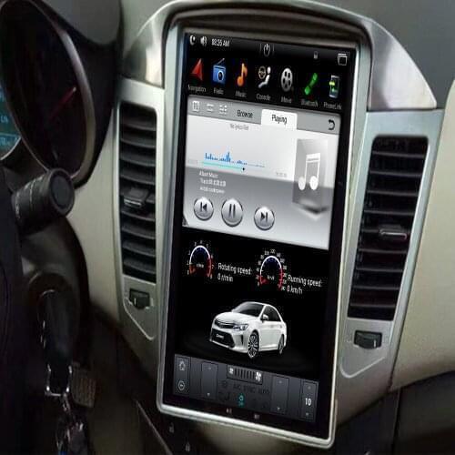 Tesla style Screen Newest Android 9.0 7.1 Car DVD Player GPS Navigation Radio Screen For CHEVROLET CRUZE 2009-2013