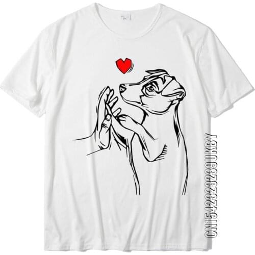 Jack Russell Terrier Love Cute Dog Mom Funny Girls Gift Sweatshirt T Shirt Tops Shirt Brand Cotton 3D Printed Birthday Men