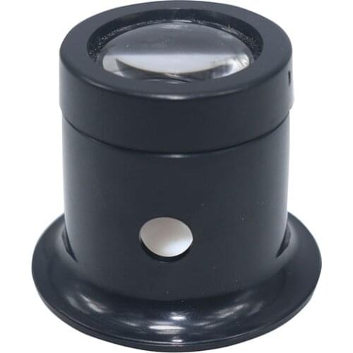 10 pcs 10 times magnifying glass monocular magnifying glass jewelry watch repair magnifying glass teaching equipment