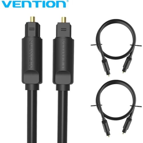 Vention Digital Optical Audio Cable 1m 5m For Amplifiers Blu-ray DVD Toslink SPDIF Cable for Xbox 360 PS4 Soundbar Fiber Cable