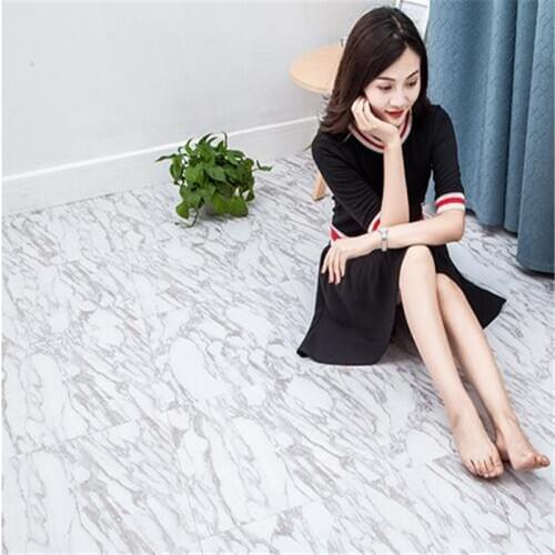 Upscale Self-adhesive pvc floor stone pattern blanket glue-free floor leather Living room bedroo waterproof thick wear-resistant