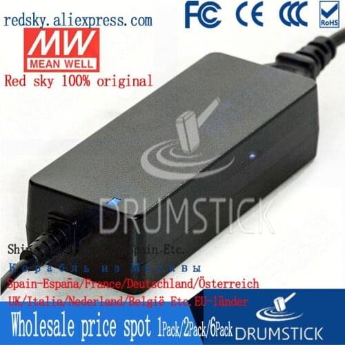 Kindly MEAN WELL 6Pack GSM60A12-P1J 12V 5A meanwell GSM60A 12V 60W AC-DC High Reliability Medical Adaptor