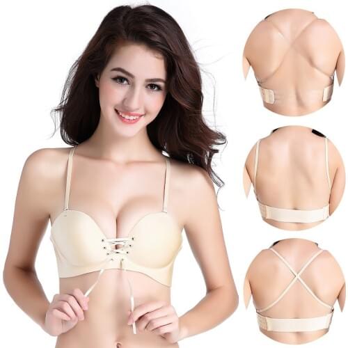 Sexy Push Up Bra gather chest support Bra Big Size Invisible Strapless sexy Bra for Women pushup gorge seamless brassiere cloth