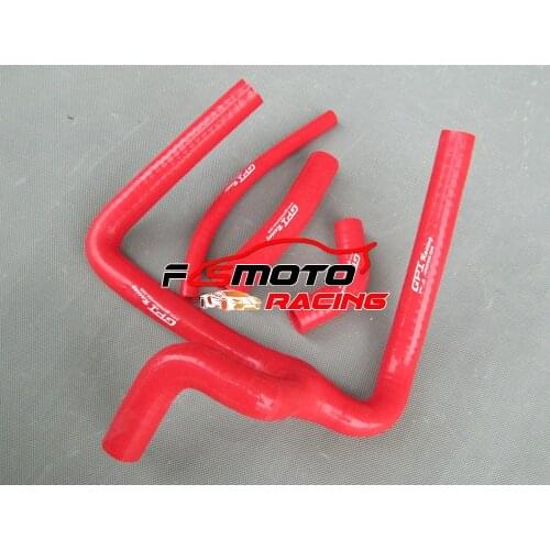 RED Silicone Radiator Hose For Honda CR250 CR250R CR 250 R 2002 - 2008 2-STROKE 250R 2003 2004 2005 2006 2007 Coolant Tubing