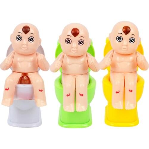 Creative Water Squirt Pee Doll Squirt Joke Toy Toilet Pee Boy Water Spray Trick Funny Gag Toys Safe Interesting Birthday Gifts