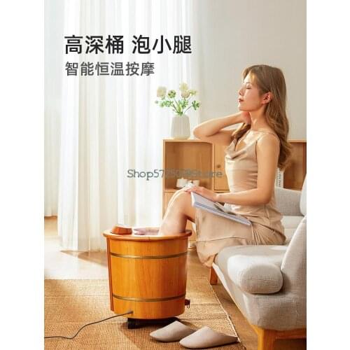 Foot Soaking Bucket Massage Foot Bath Constant Temperature Household Electric Heating Foot Washing Full Automatic Leg