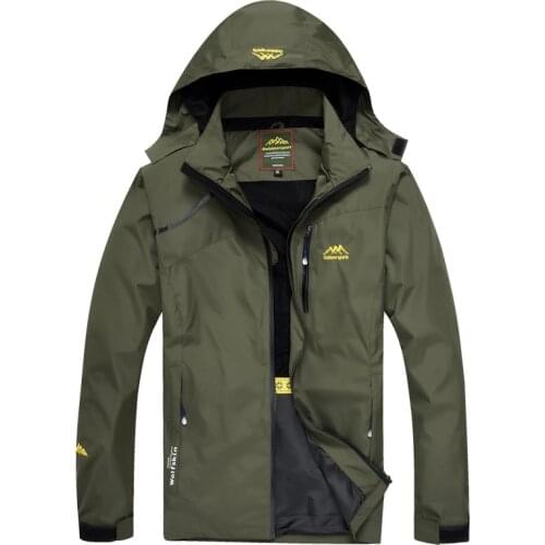 Hiking Jacket Men Women Spring Autumn Outdoor Breathable Hooded Coat Climbing Trekking Windbreaker Waterproof Camping Jackets