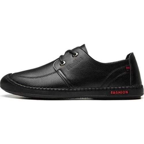 New Leather Men Casual Shoes Mens Loafers Moccasins Breathable Slip on Black Driving Moccasin Men Soft zapatos de hombre