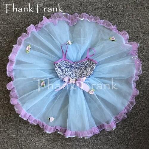 New Ballet Dress For Girls Kids Sequin Princess Tutu Dresses Women Camisole Bow Ballerina Costume Adult Rosettes Dance Costumes