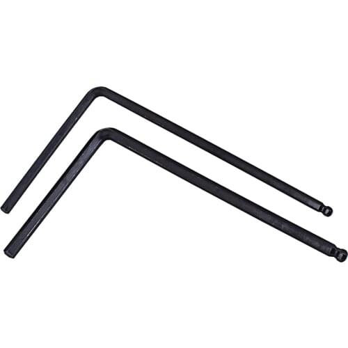 Practical 2Pcs 5mm+4mm Hex Wrenches DIY for Acoustic Guitar Repair Maintenance Tools