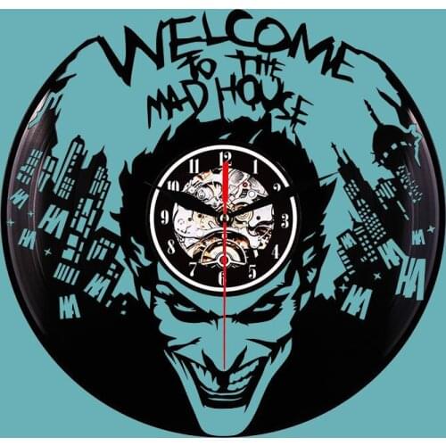 Cross border exclusive use for Amazon eBay express wish pop black glue three-dimensional led Wall Clock home decoration