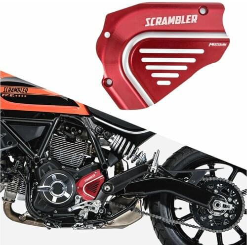 Scrambler Urban Enduro Icon Engine Motor Front Sprocket Chain Cover Guard for Ducati Scrambler Classic Full Throttle 2016 2017